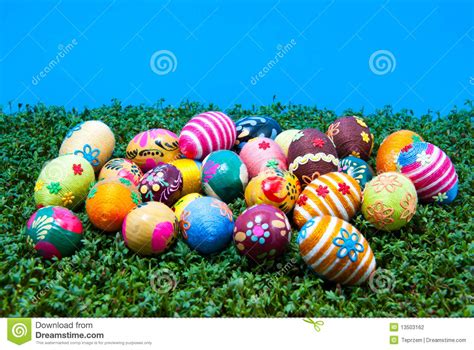 So what can you do with a pretty much unlimited supply of eggs? Lots Of Easter Eggs On Cress Stock Photo - Image of colorful, cress: 13503162