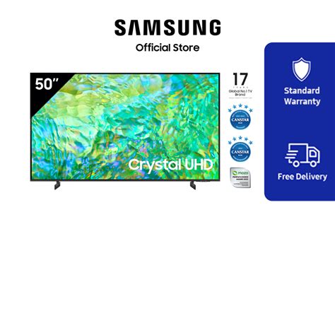 Samsung 50 Crystal Uhd 4k Cu8500 Smart Tv Dynamic Crystal Color