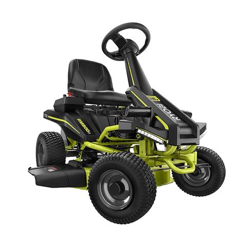It helps to reduce lots of your physical effort and take a shorter time for maintaining your lawn. RYOBI 30 -inch 50 Ah Battery Electric Riding Lawn Mower ...