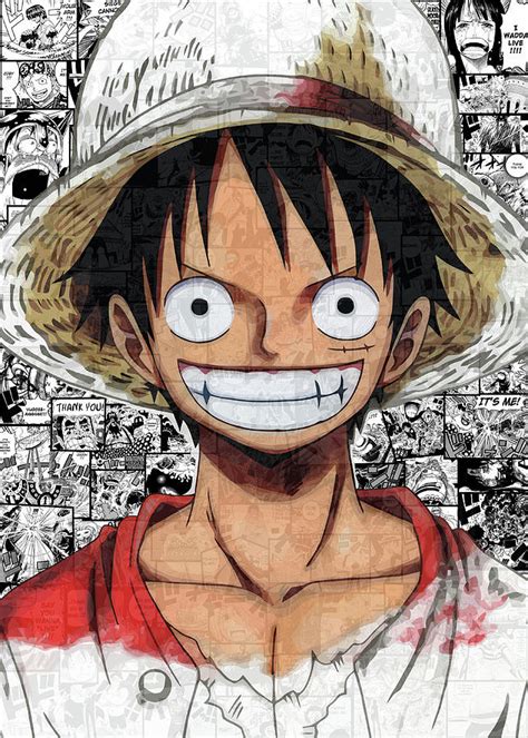 Luffy Mugiwarra One Piece Digital Art By Hakansb Art Pixels