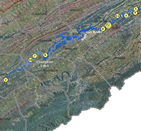 Localwaters Holston River Maps Boat Ramps
