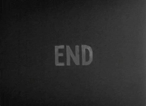 The End Gif Find Share On Giphy