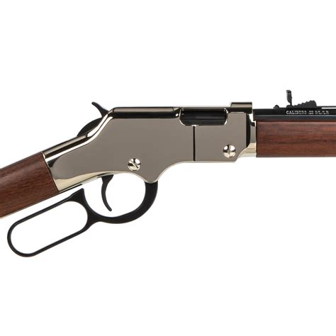 Henry Golden Boy Silver Bluednickel Plated Lever Action Rifle 22