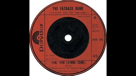 uk new entry 1975 219 the fatback band yum yum gimme some youtube