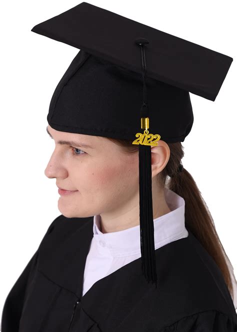 Buy Graduatepro Graduation Cap Adult University Degree With Tassel 2022