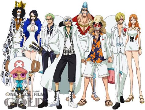 Se Muestran Los Diseños De Los Personajes Para La One Piece Film Gold