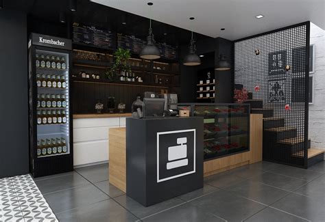 Cafe Bar Counter Cashier Counter For Food Shop Coffee Shop Design