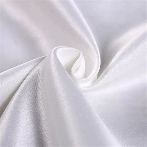 Popular Beautiful White Bridal Duchess Satin Fabric Buy Bridal Satin