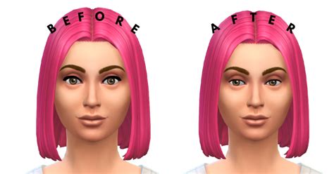 Sims 4 Maxis Match Skin Details Foundationpoo