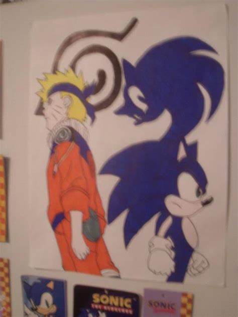 Sonic And Naruto By Onescarredkid On Deviantart