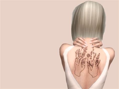 Hand Drawn Tattoo For Your Simmies Found In Tsr Category Sims 4