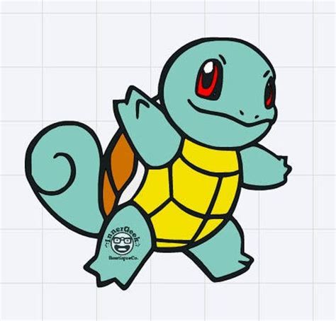 Items Similar To Pokemon Squirtle Svg File Svgs Pokemon Svgs