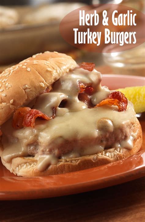 Herb Garlic Turkey Burgers Recipe Youve Never Tasted Turkey Burgers