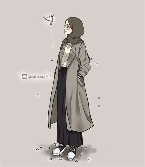 Ukhti Berhijab Kartun | Jilbab Gallery