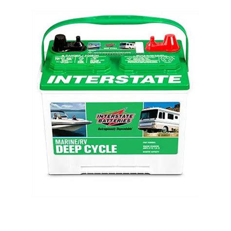 Interstate Deep Cycle 12 Volt Battery 24 Series Edmonton Rv Store