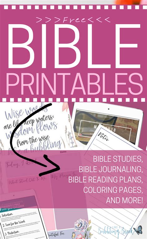 The Ultimate List Of Free Bible Printables Bible Study