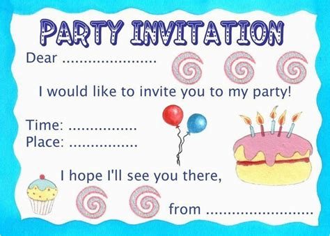 How To Write Rsvp On Birthday Invitation Birthdaybuzz