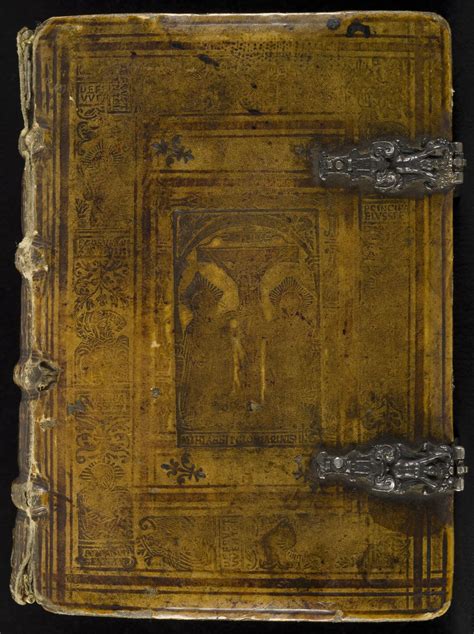 Book Of Hours Front Cover Western Medieval Manuscripts