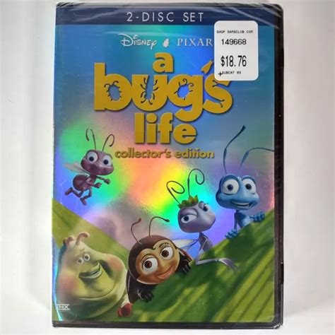 A BUG S LIFE DVD Disney Pixar Two Disc Collector S Edition New Sealed PicClick