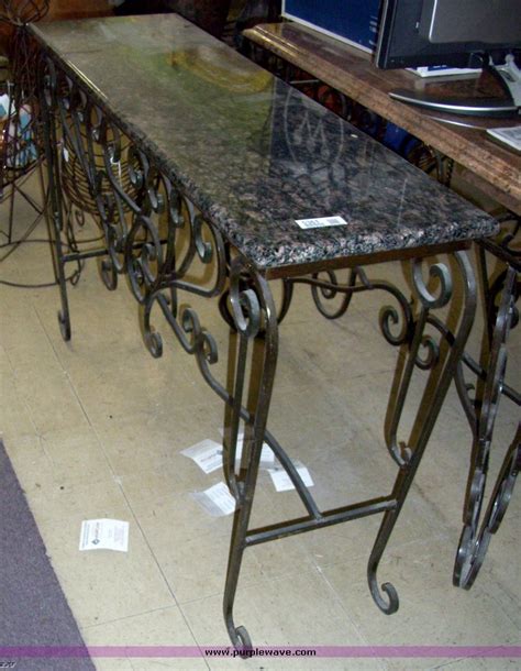 Wrought Iron Sofa Table Homesfeed