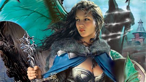 fantasy women warrior art