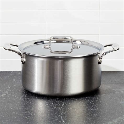 All Clad D5 Brushed Stainless 8 Quart Stock Pot With Lid Reviews