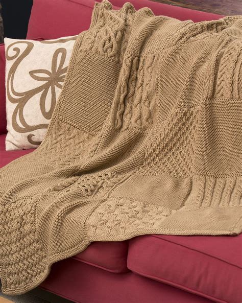 Free Knitting Pattern For Knit Your Cables Afghan Afghan Pattern