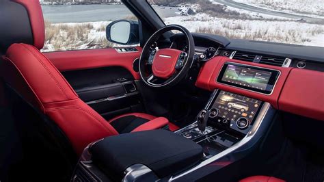 Range Rover Interior Rojo All The Best Cars