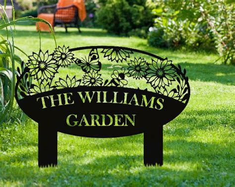 Metal Garden Signs Tom Pham Designs