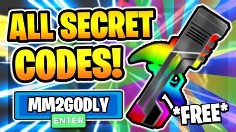 When other players try to make money during the game, these codes make it easy for you and you can reach what you need roblox murder mystery 2. *ALL* SECRET OP MURDER MYSTERY 2 CODES ! *2020* Roblox MM2 ...