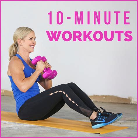 These Free 10 Minute Workouts Are Great For Those Days You Cant Make