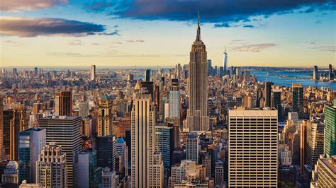 New York City Wallpaper 4k Empire State Building Cityscape