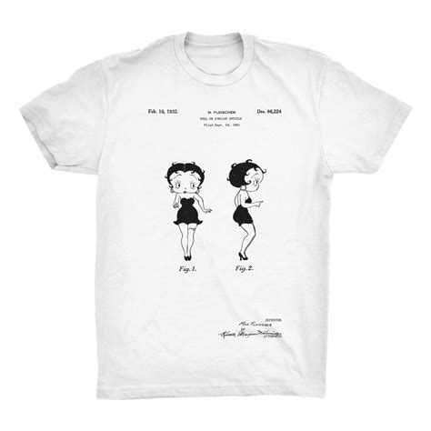 Betty Boop Patent T Shirt Betty Boop Shirt Clothing Tee Etsy