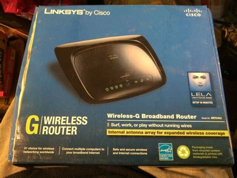 Cisco Linksys Wrt54g2 Wireless G Broadband Wifi Router V1 4 Lan Ports