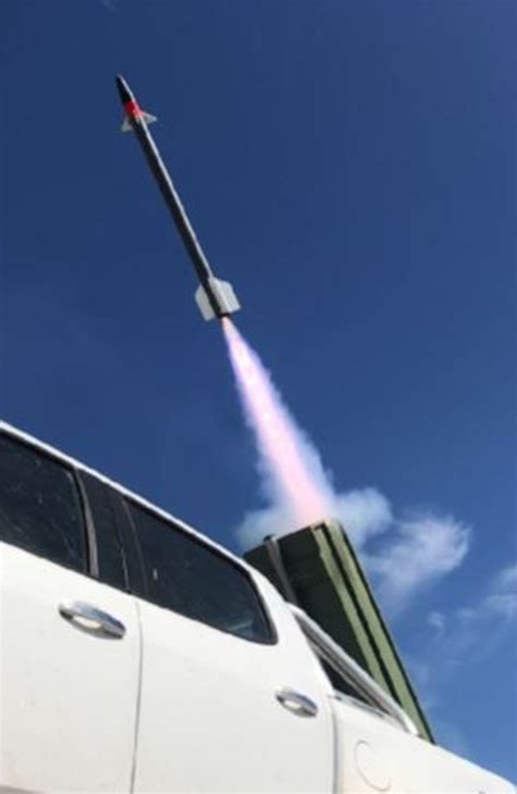 Australian Company Black Sky Aerospace Test Fires Ute Mounted Missile