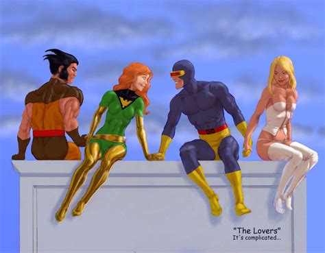 The X Men Love Quadrangle Marvel Comics Know Your Meme