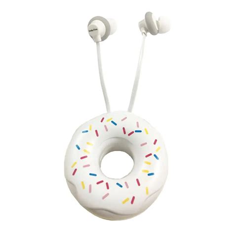 Buy Cartoon Donut Wired Earphones Cute Music
