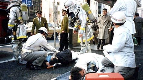 Aum Shinrikyo Images From The 1995 Tokyo Sarin Attack Bbc News