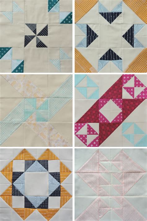 Modern Hst Sampler Q3 Linky Half Square Triangle Quilts Quilts