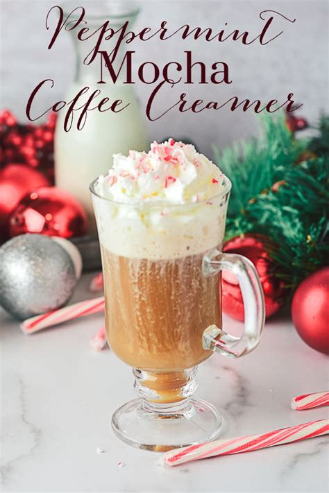 Homemade Peppermint Mocha Coffee Creamer Home In The Finger Lakes