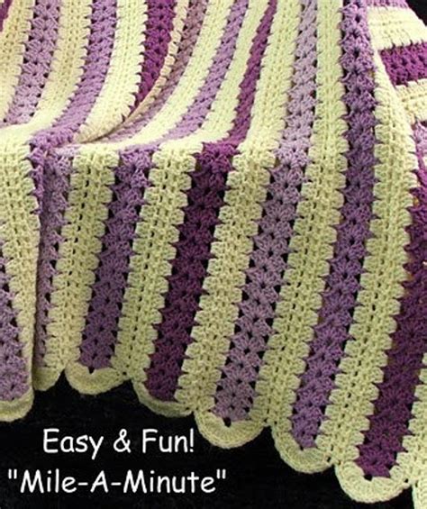 Pdf Pattern Mile A Minute And Violets From Jao 5 Quick Easy Etsy