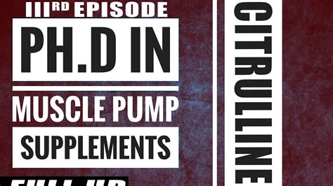 Citrulline And Muscle Pump Dr Nikhil Taris Explanation Youtube