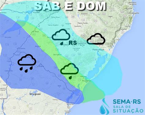 Defesa Civil Alerta Para Chuvas Fortes Na Campanha Neste Final De Semana Portal Do Estado Do