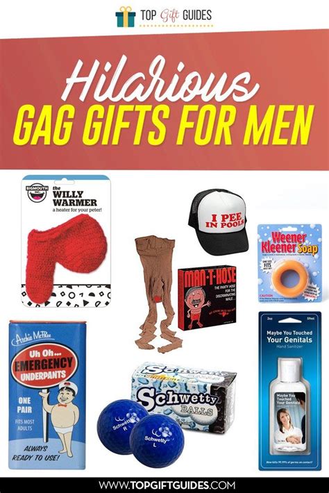 Top Gift Guides With Images Gag Gifts For Men Gag Gifts For Women Joke Gifts