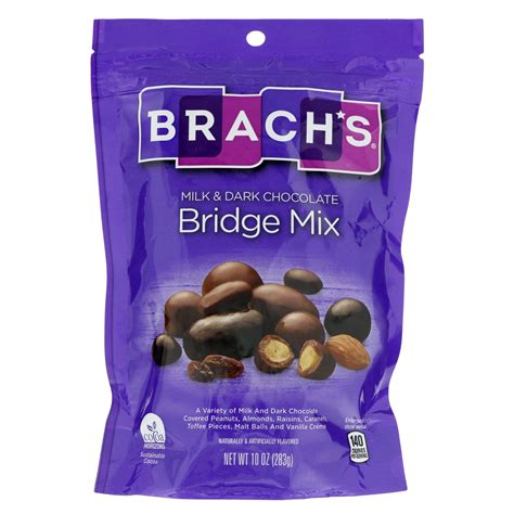 Brachs Milk And Dark Chocolate Bridge Mix Shop Candy At H E B