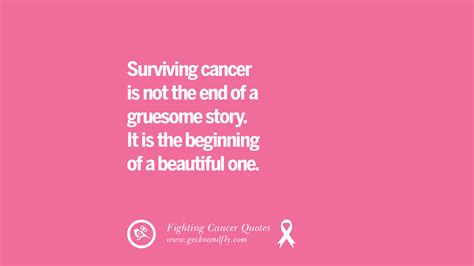 Share these inspiring cancer quotes with a fighter in your life to lift them higher during their cancer journey. 30 Motivational Quotes On Fighting Cancer And Never Giving Up Hope