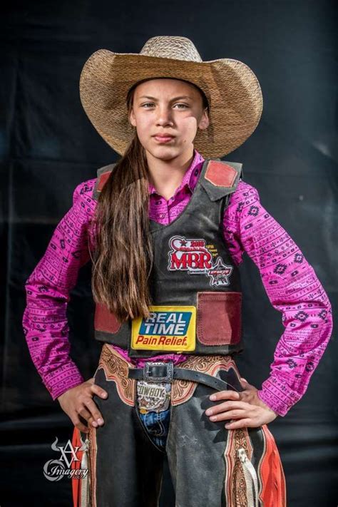 Meet The 13 Year Old Bull Rider Whos The Only Girl On The Aspiring Pro Tour Bull Riders