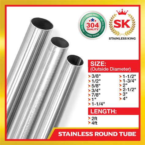 Ft Ft To Stainless Round Tube Stainless Tubular Stainless