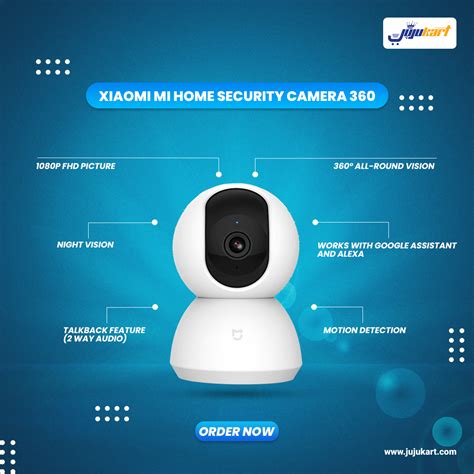 Xiaomi Mi Home Security Camera 360° 1080p Jujukart