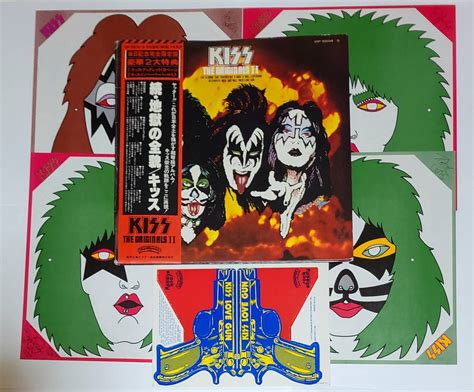 Yahooオークション Kiss 続・地獄の全貌 帯付き・マスク付き Us盤 L